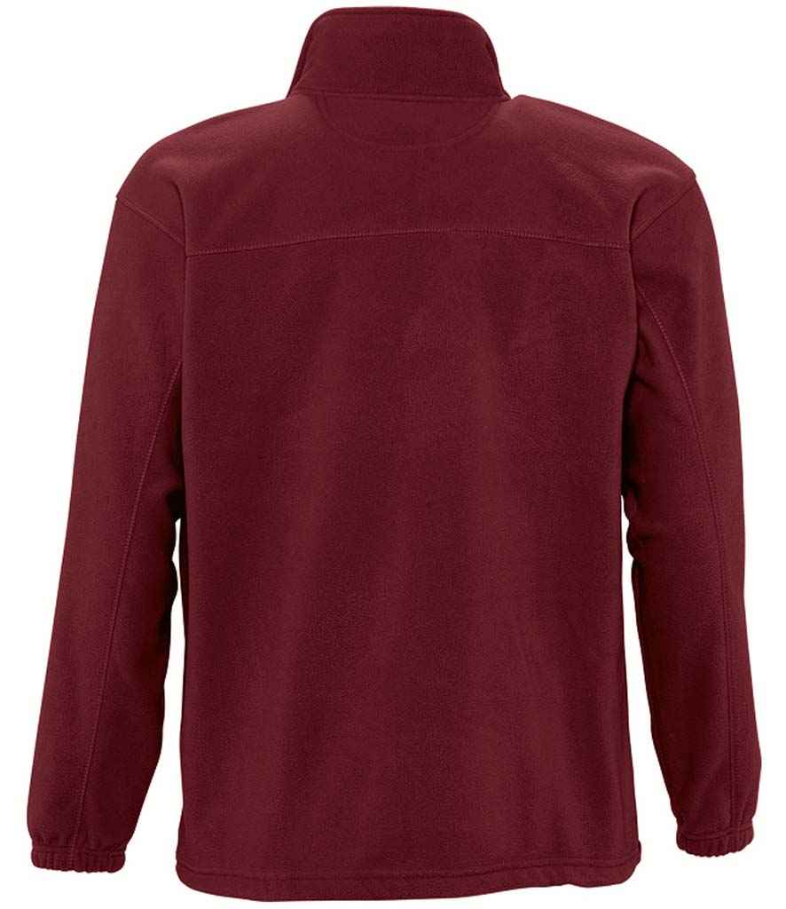 SOL'S North Fleece Jacket Burgundy