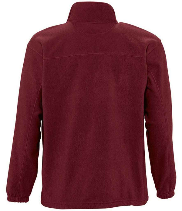 SOL'S North Fleece Jacket Burgundy