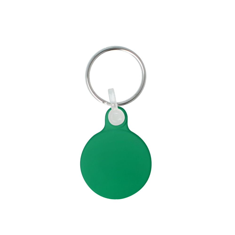 30mm Circle Keyring