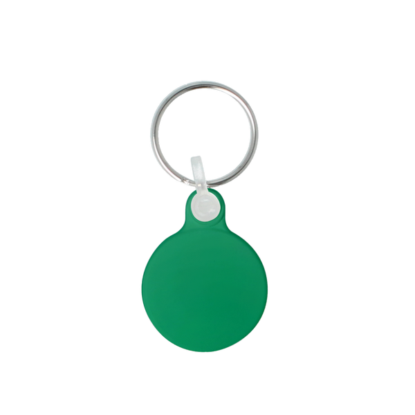 30mm Circle Keyring