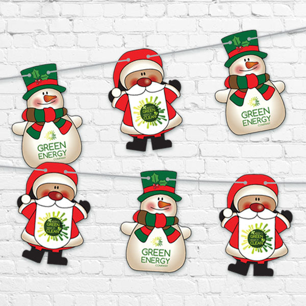 Seasonal Character Bunting on 2.5m Lengths