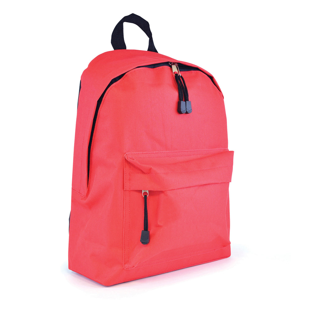 Branded Royton Basic Backpack with curved handles and tassels