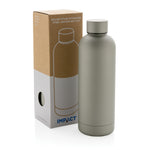 RCS Recycled stainless steel Impact vacuum bottle Silver