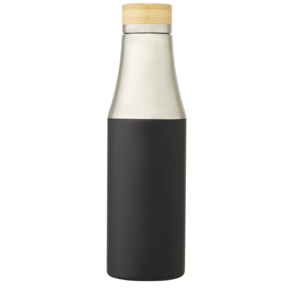 Hulan 540 ml copper vacuum insulated stainless steel bottle with bamboo lid