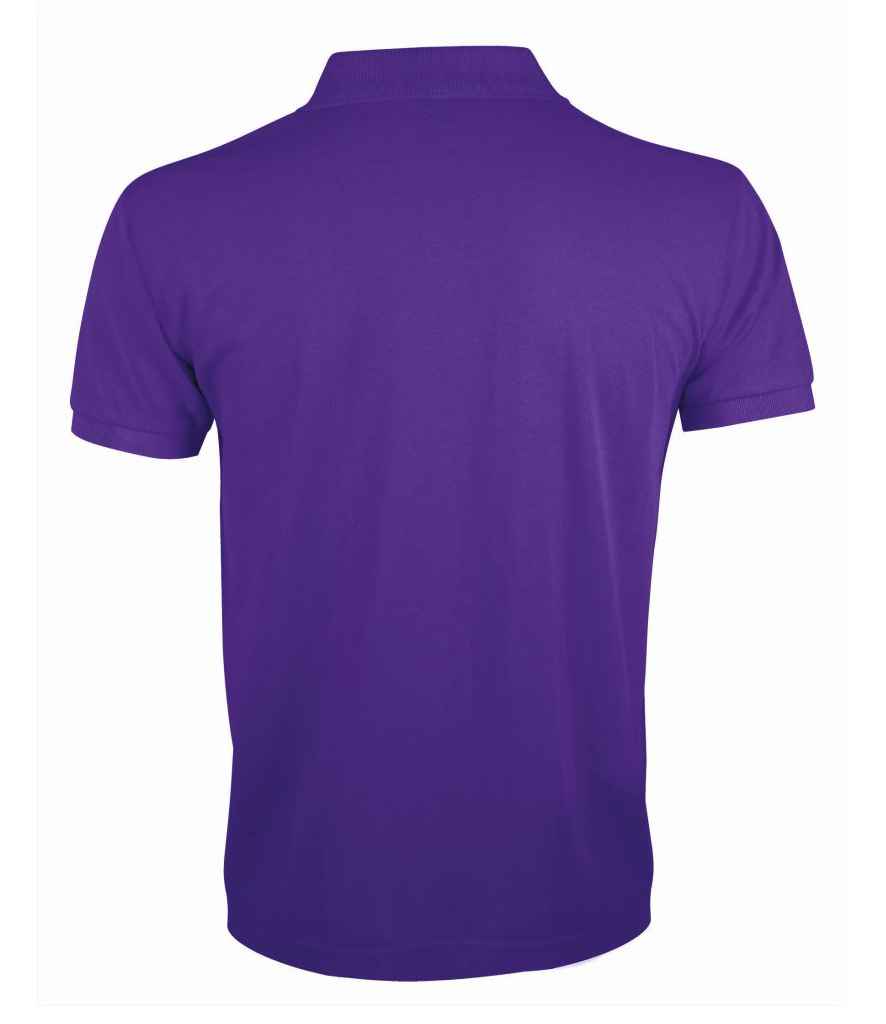 SOL'S Prime Poly/Cotton Piqué Polo Shirt Dark Purple