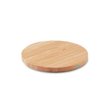 Branded Bamboo wireless charger 15W
