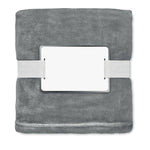 Branded RPET fleece blanket 280 gr/m²