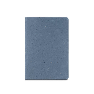 COFFEEPAD SEMI-RIGID. A5 notepad with semi-rigid cover made from coffee husk waste (66%)