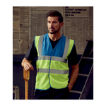 Yoko Hi-Vis Two Band and Braces Waistcoat