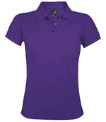 SOL'S Ladies Prime Poly/Cotton Piqué Polo Shirt Dark Purple