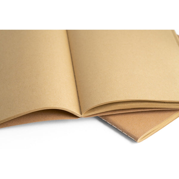 ALCOTT A5. A5 notebook with Kraft paper cover (250 g/m²)