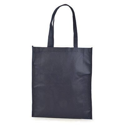 Branded Eco Friendly non woven PP long handled shopper with gusset