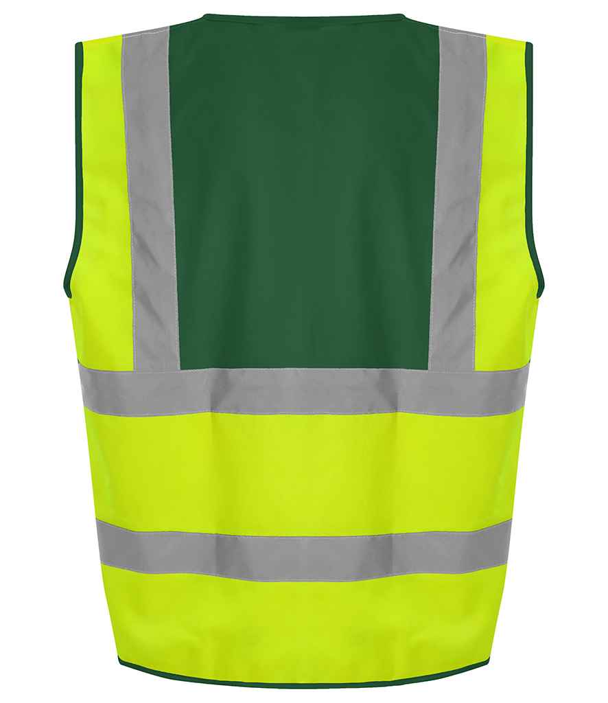 Pro RTX High Visibility Waistcoat Yellow/Paramedic Green