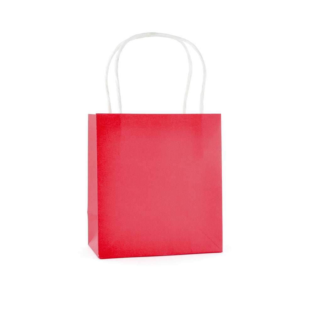 Branded Brunswick Small 230gsm paper bag with twisted paper handles