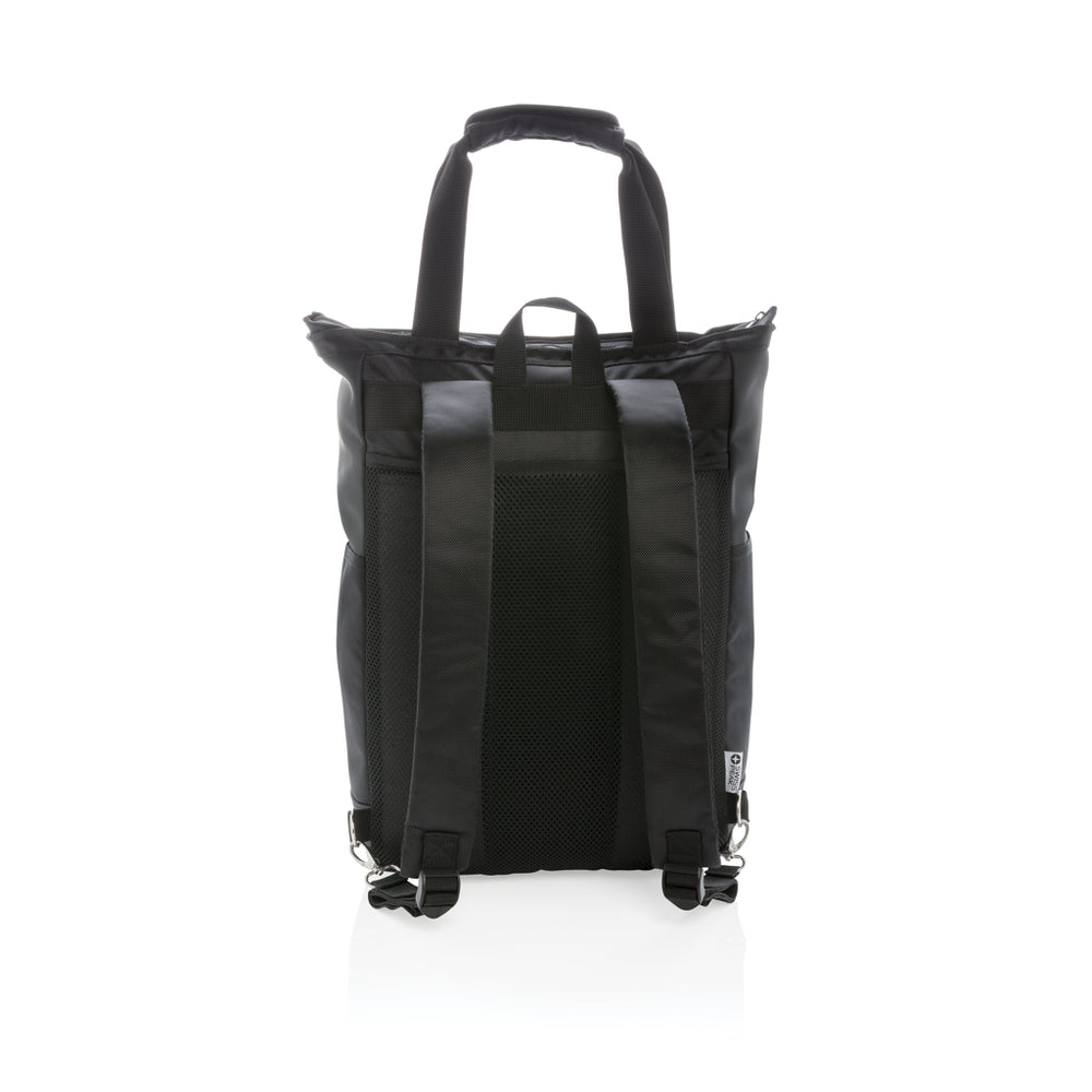 Branded Swiss Peak RFID 15" laptop totepack PVC free