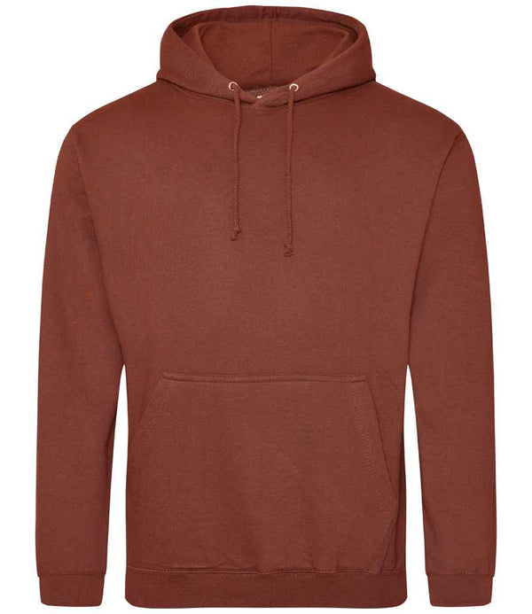 AWDis College Hoodie Red Rust