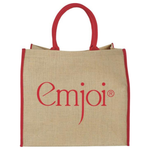 Harry coloured edge jute tote bag 25L