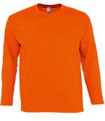 SOL'S Monarch Long Sleeve T-Shirt Orange