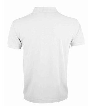 SOL'S Prime Poly/Cotton Piqué Polo Shirt White