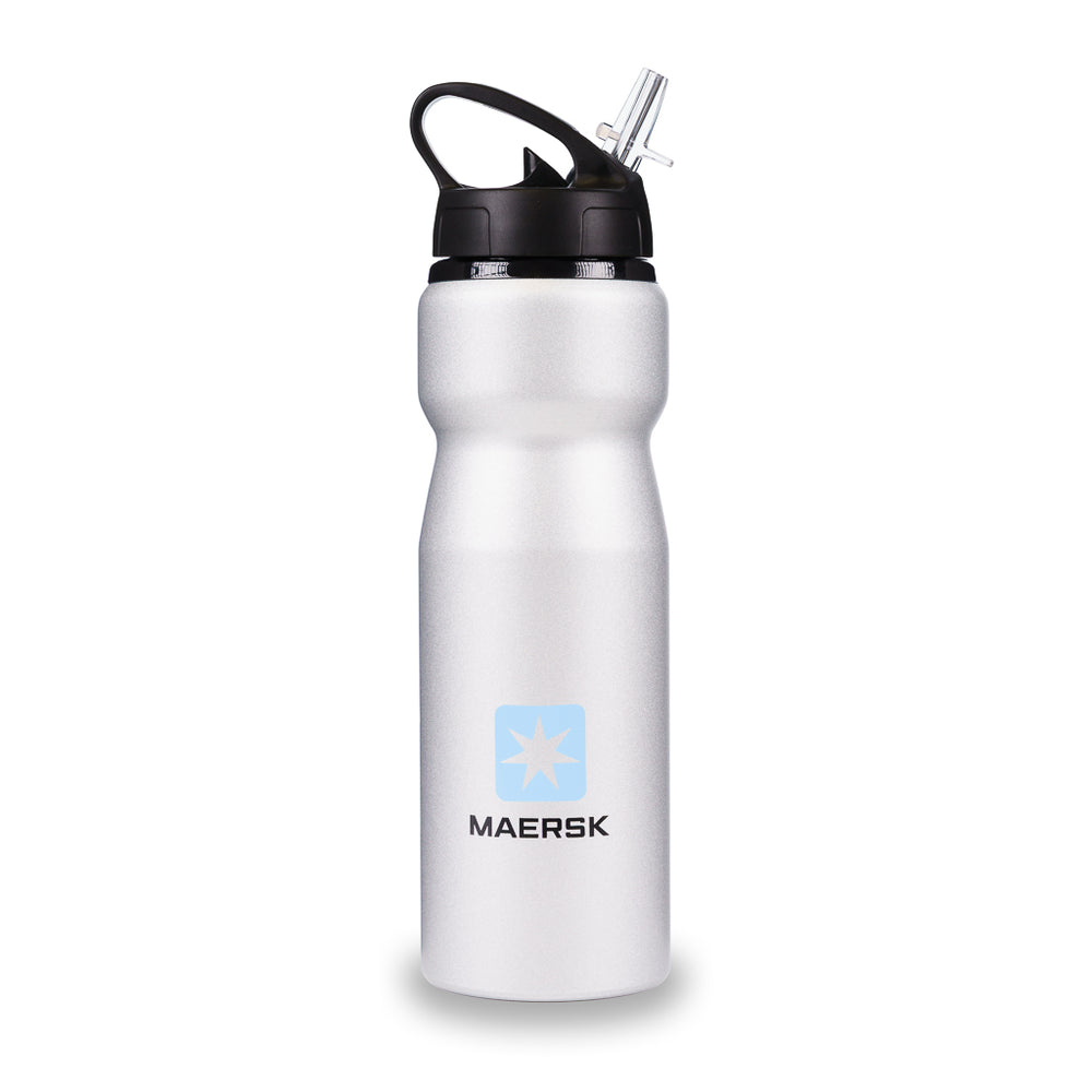 Standard Nova Water Bottle - Flip Cap White