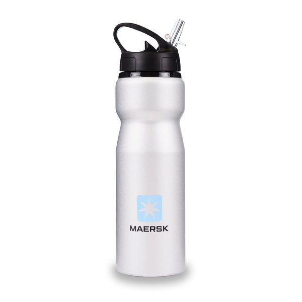 Standard Nova Water Bottle - Flip Cap White