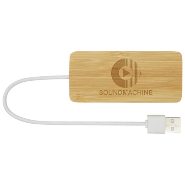 Tapas bamboo USB hub