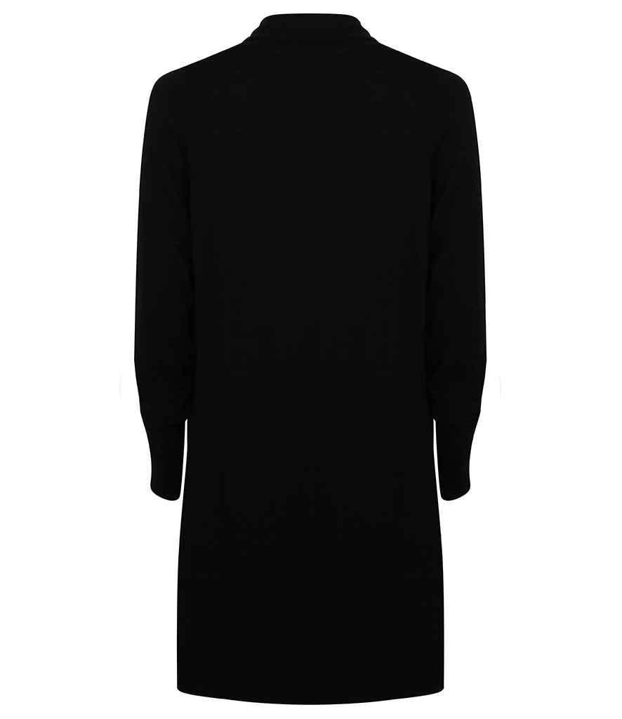 Branded Henbury Ladies Longline Open Cardigan