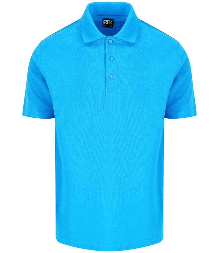Pro RTX Pro Piqué Polo Shirt Turquoise Blue
