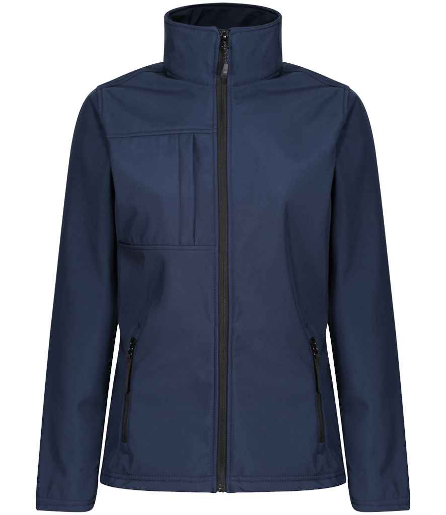 Regatta Ladies Octagon II Soft Shell Jacket Navy/Seal Grey