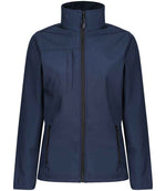Regatta Ladies Octagon II Soft Shell Jacket Navy/Seal Grey