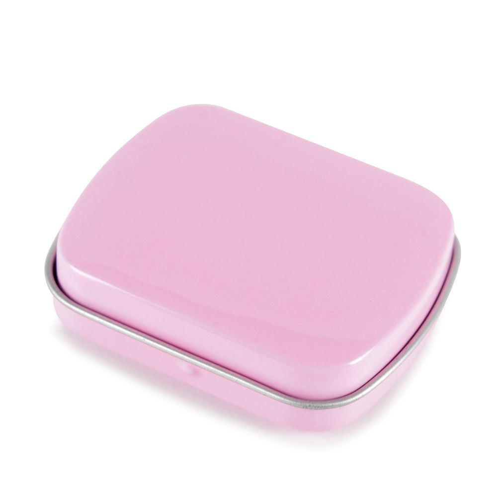 Rectangular metal mint tin - Approx 64 mints