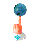 Spinning Globe Pencil Sharpener