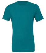 Canvas Unisex Tri-Blend T-Shirt Teal Tri-Blend