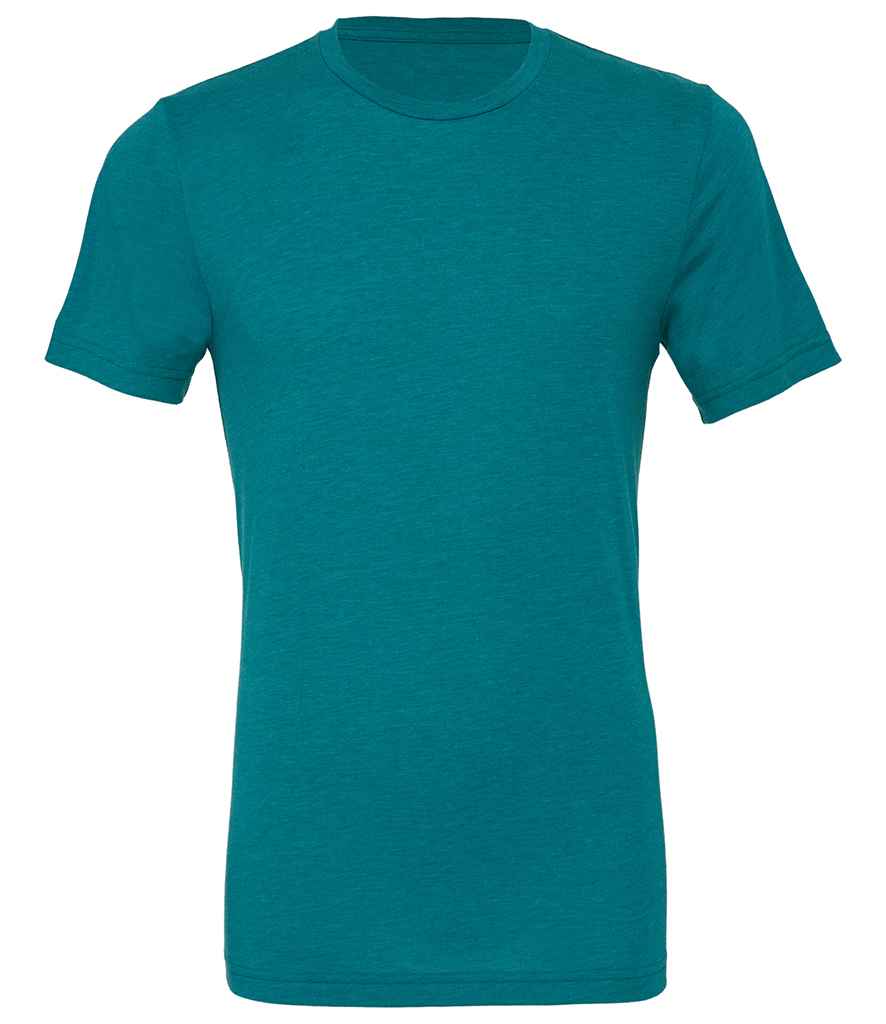 Canvas Unisex Tri-Blend T-Shirt Teal Tri-Blend