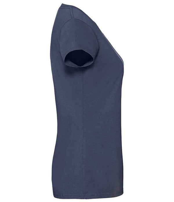 Fruit of the Loom Ladies Iconic 195 T-Shirt Navy