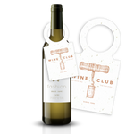 Seeded Paper Wine Bottle Tags