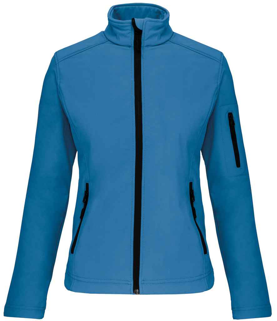 Kariban Ladies Soft Shell Jacket Aqua