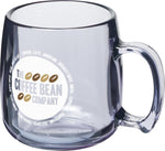 Branded Classic 300 ml plastic mug