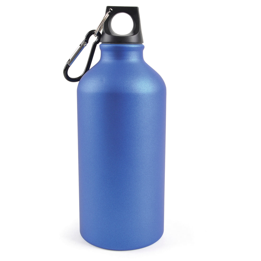 Branded Dalton 550ml Frosted Effect Aluminium Sports Bottle