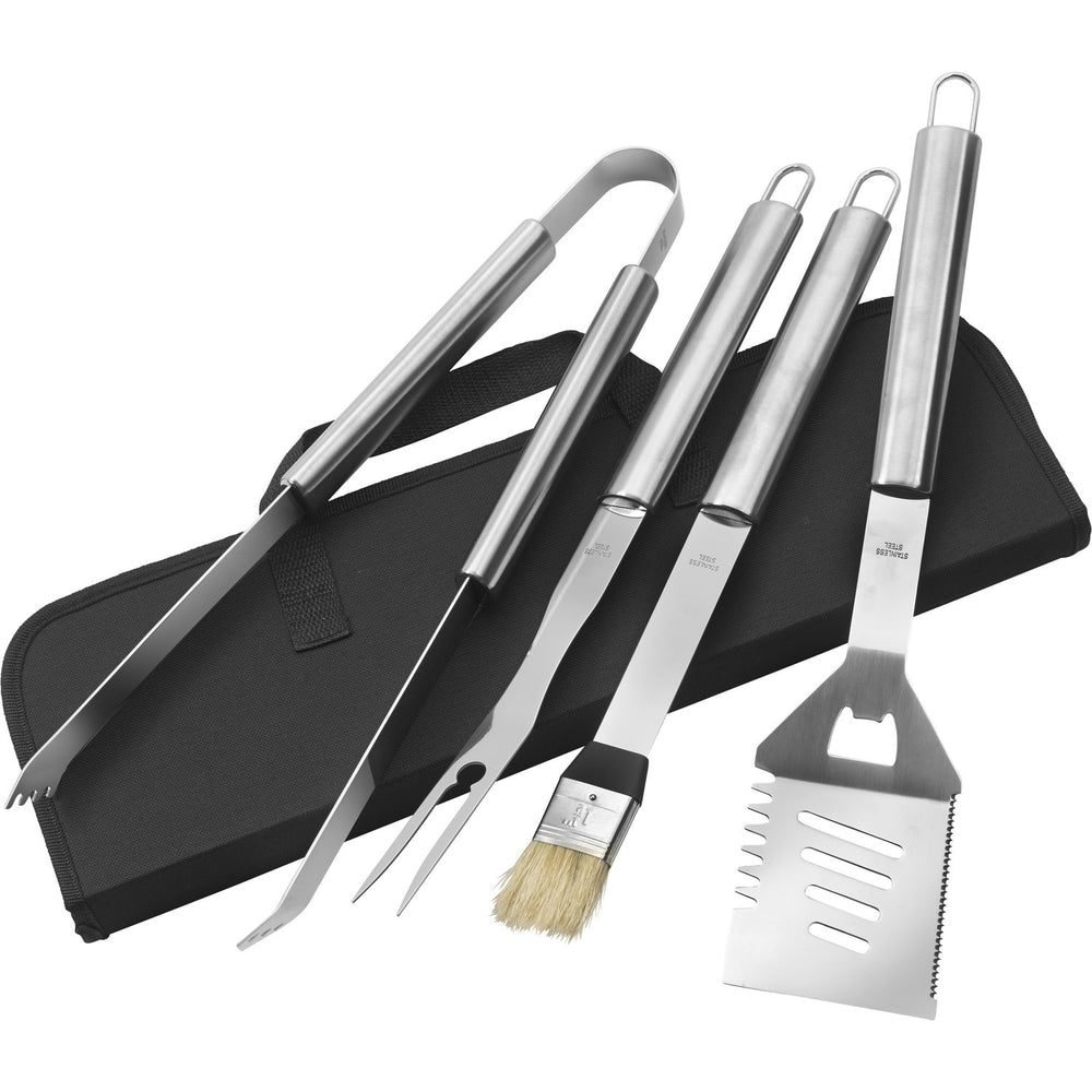 Branded Cwmffynnon Barbecue set, 4pc