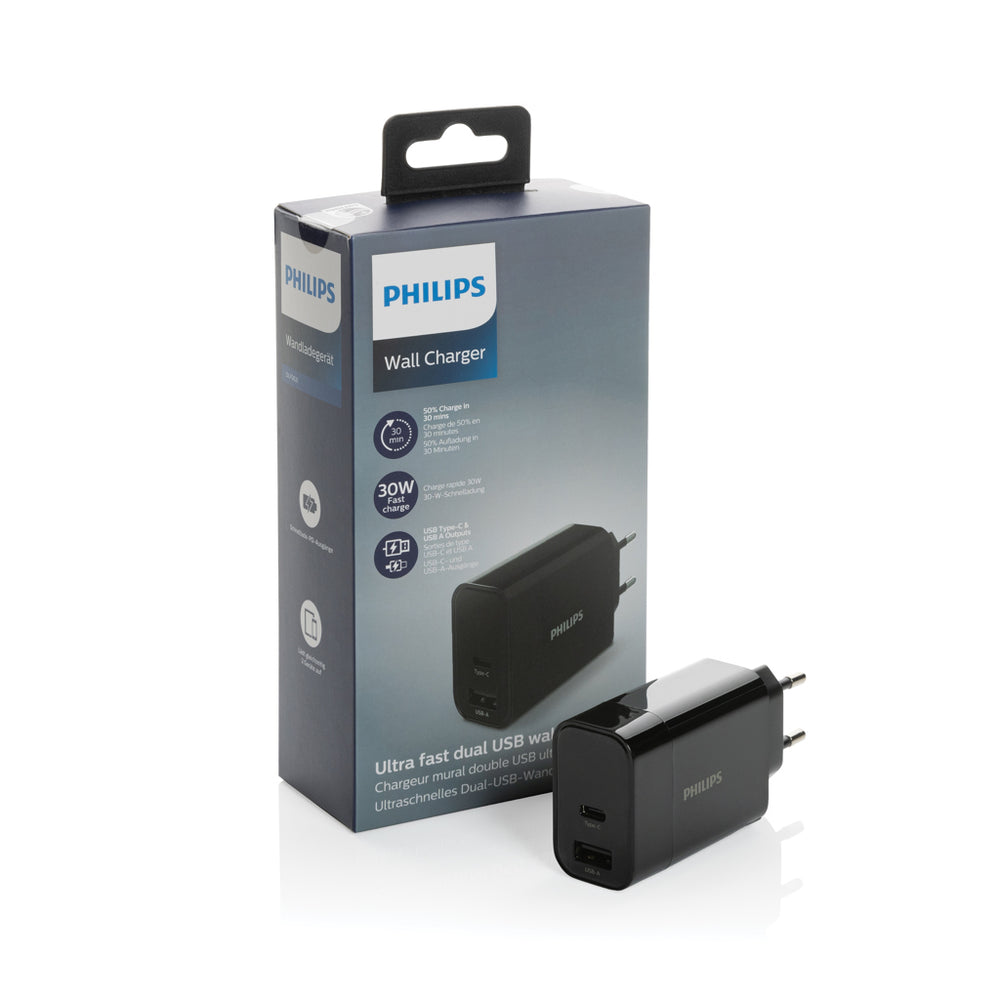 Branded Philips ultra fast PD wall charger