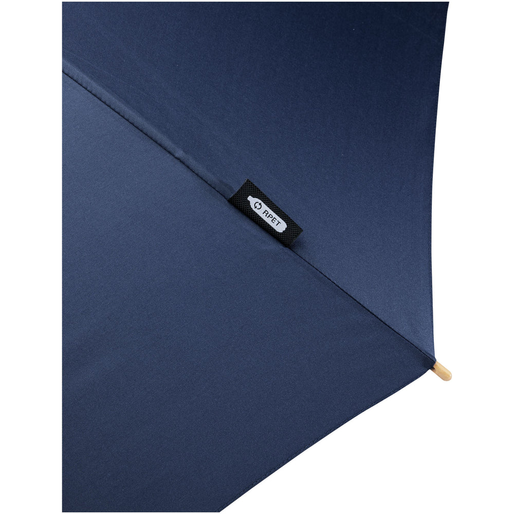 Branded Alina 23" auto open recycled PET umbrella