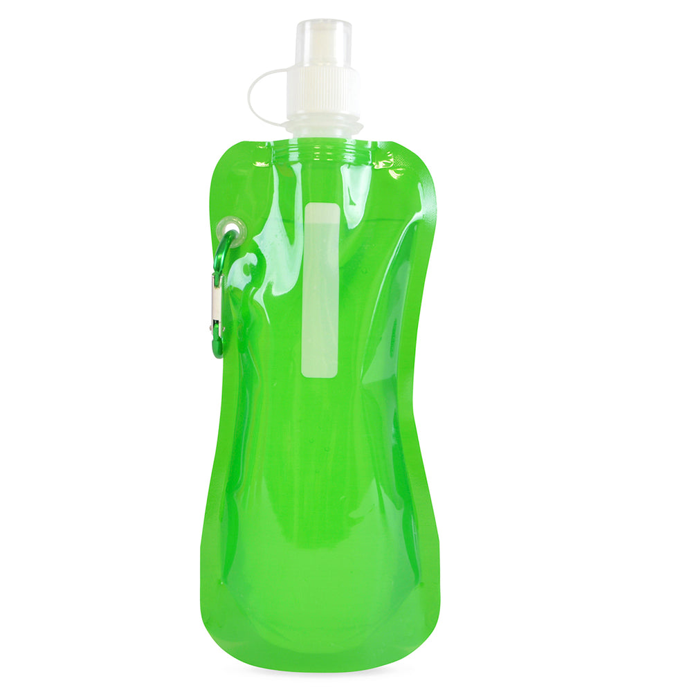 Foldable Water Bottle with matching carabiner