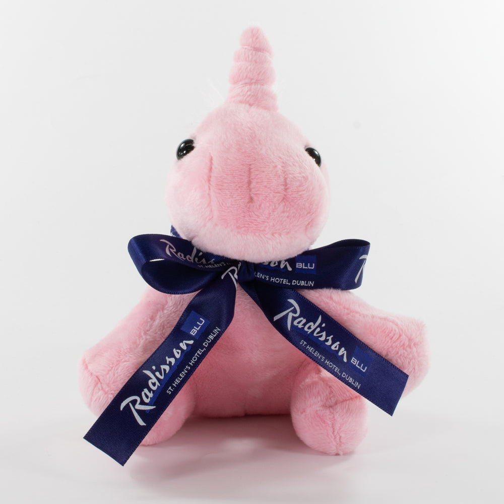 Bow Animal 14cm Unicorn, Pink