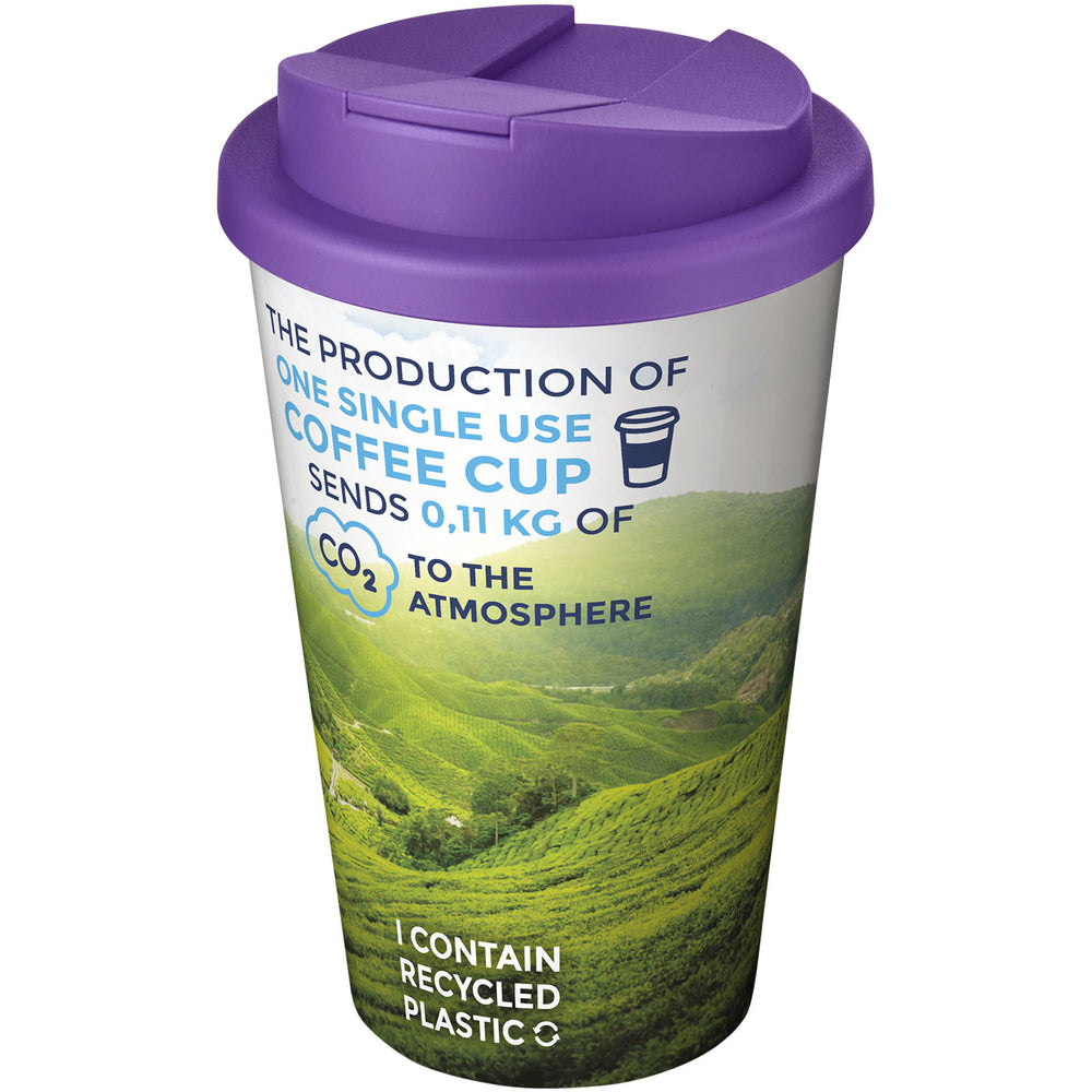 Brite-Americano® 350 ml tumbler with spill-proof lid