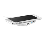 Branded Wireless charging pad USB Hub 5W