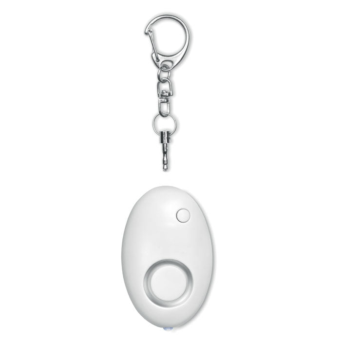 Personal alarm with key ring
