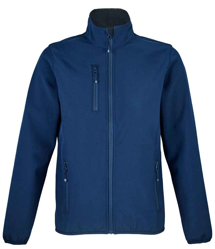 SOL'S Ladies Falcon Recycled Soft Shell Jacket Abyss Blue