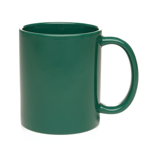 CAMBRIDGE 11oz Glazed Mug Dark Green