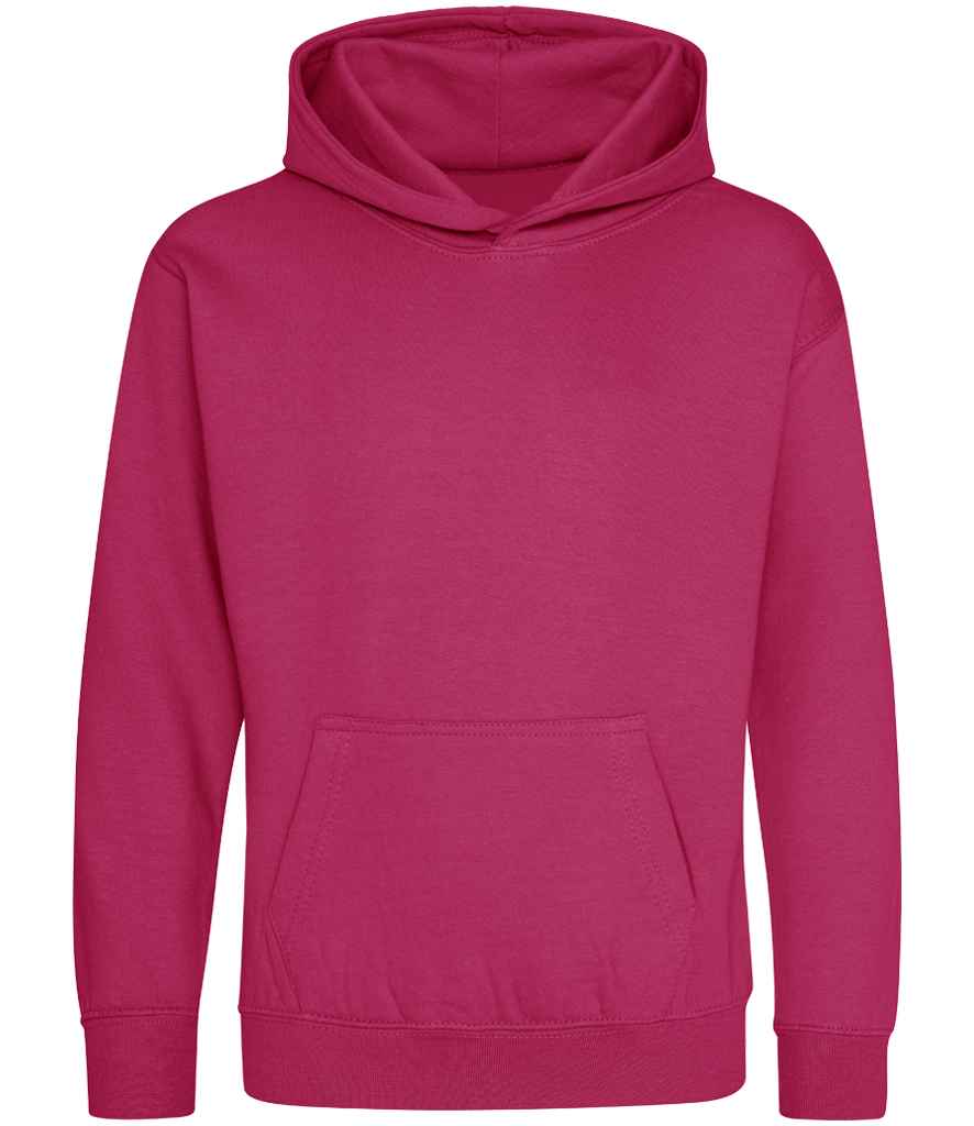 AWDis Kids Hoodie Hot Pink